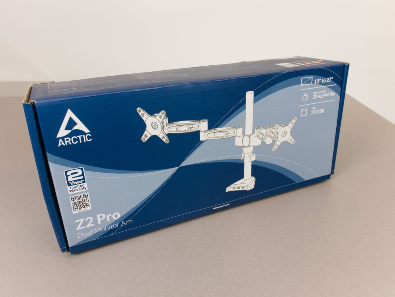 Testpilot: Arctic Z2 Pro Monitor Arm – skärmstativ med inbyggd USB-hubb ...