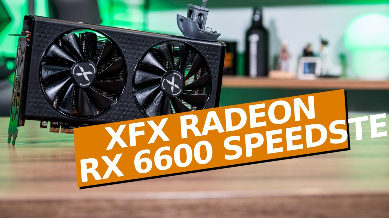 XFX Radeon RX 6600 Speedster SWFT 210 - Test