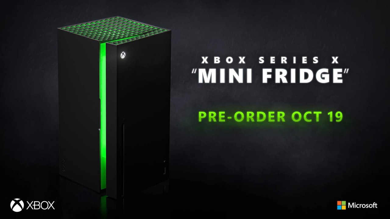 Microsoft svela i frigoriferi Xbox Series X per i giocatori accaniti