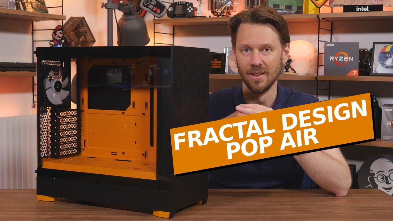 Fractal Design Pop Air Solid (Svart) - Hitta bästa pris på Prisjakt