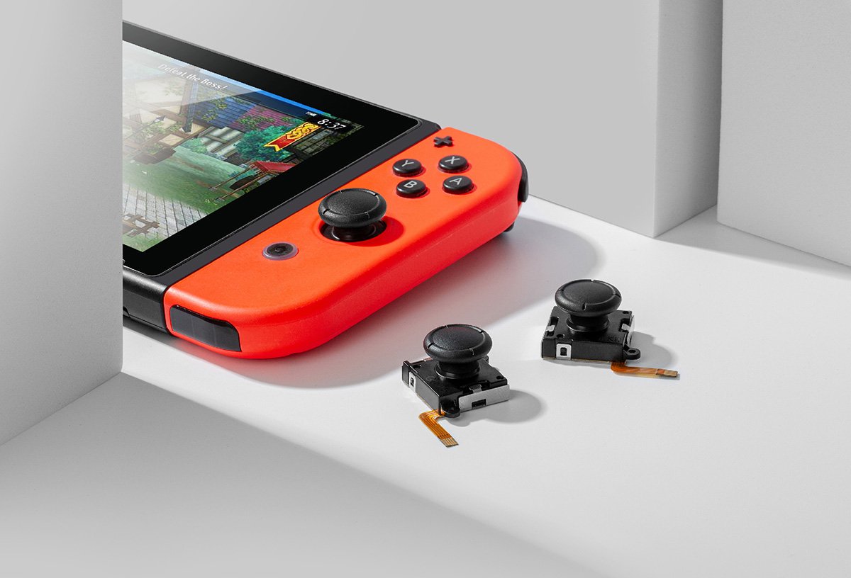 Less drifting and more happiness with Joy-Con magnetic sticks