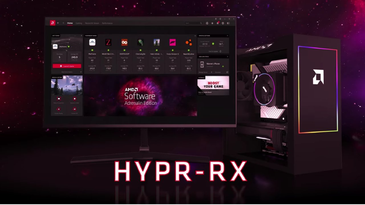 AMD missed its deadline for the HYPR-RX optimization feature