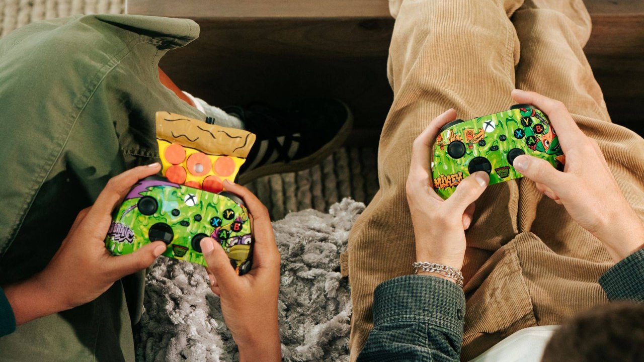 The new Xbox console combines controls with the smell of pizza