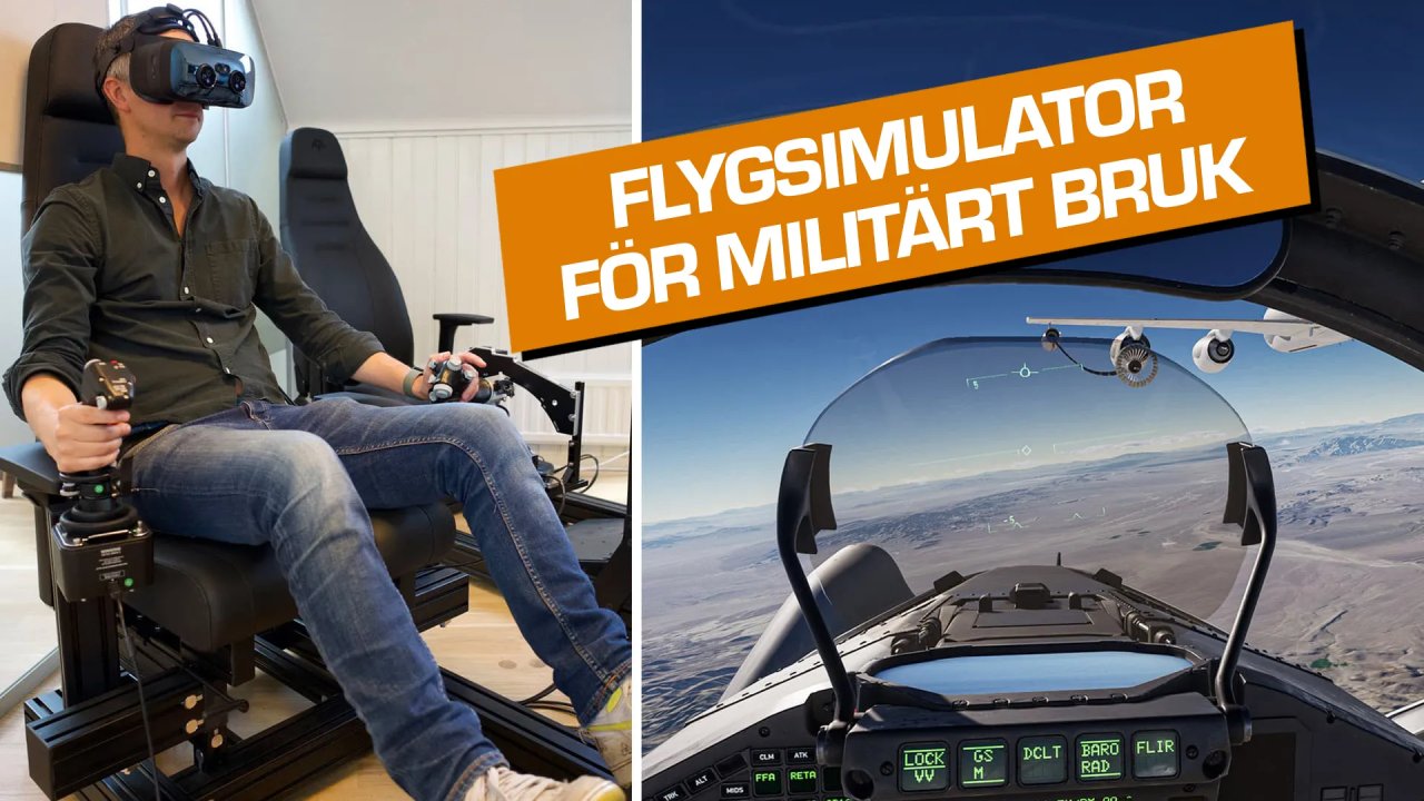Reportage: Vackra simulationer på största allvar