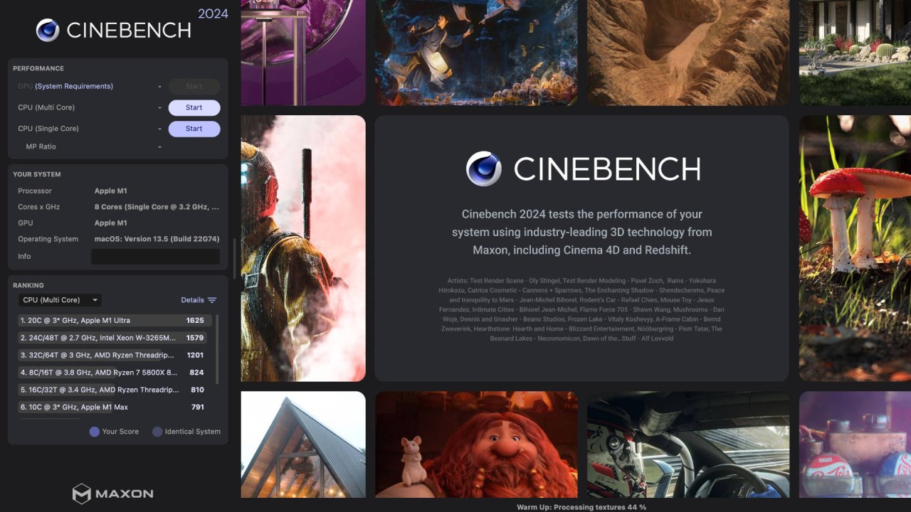 Cinebench 2024 has launched – once again testing graphics performance