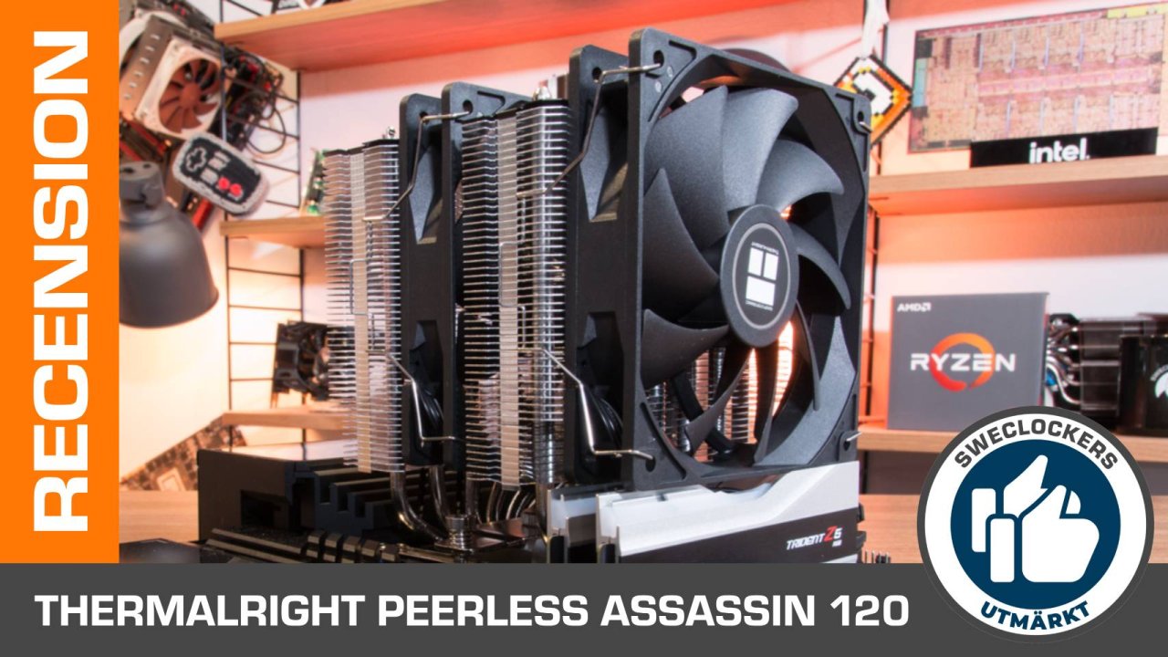 Thermalright Peerless Assassin 120 SE ARGB Kylare (svart) - CPU