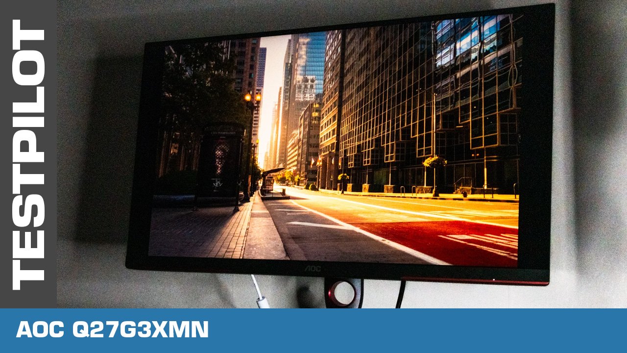 Testpilot: AOC Q27G3XMN – spelskärm med Mini-LED för riktigt bra HDR