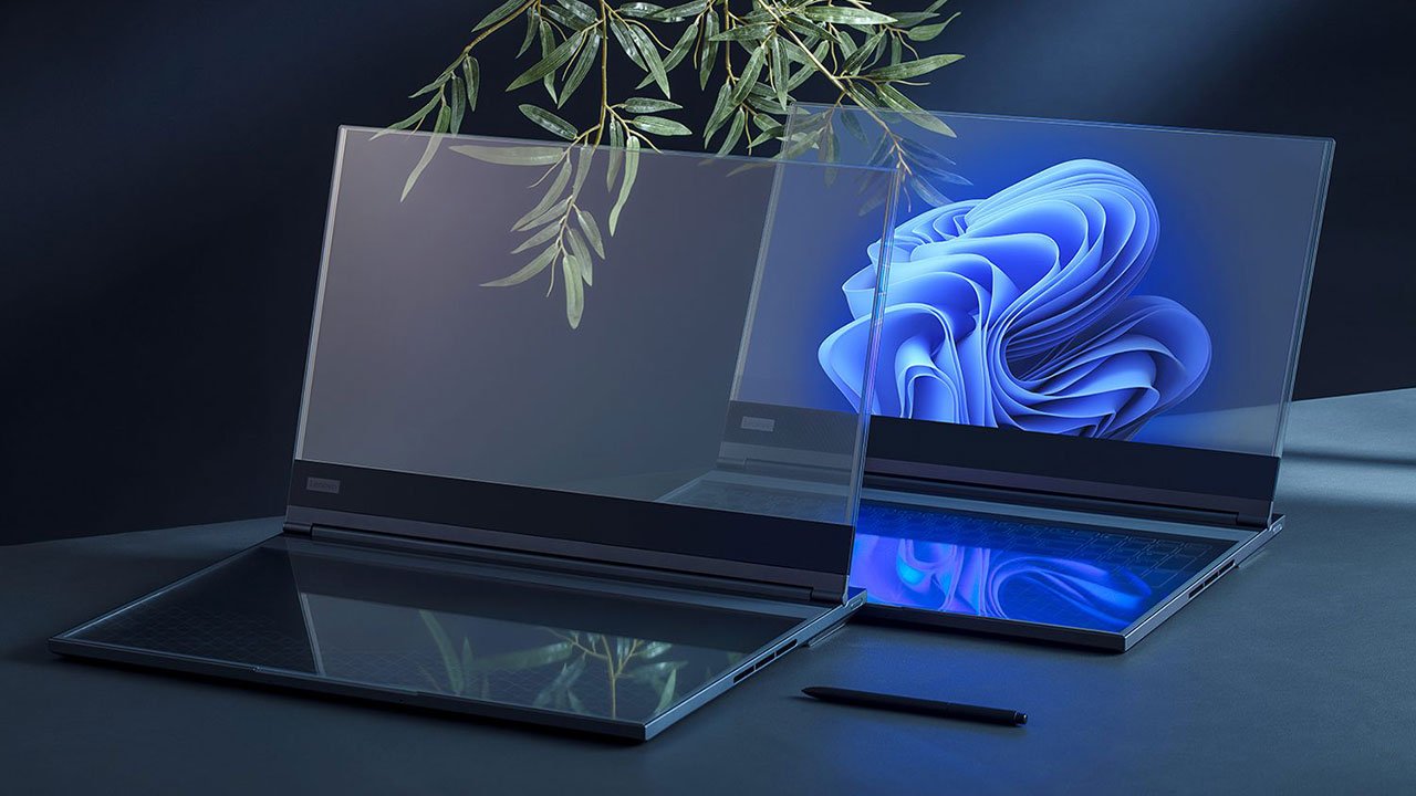 Lenovo's new concept laptop is transparent