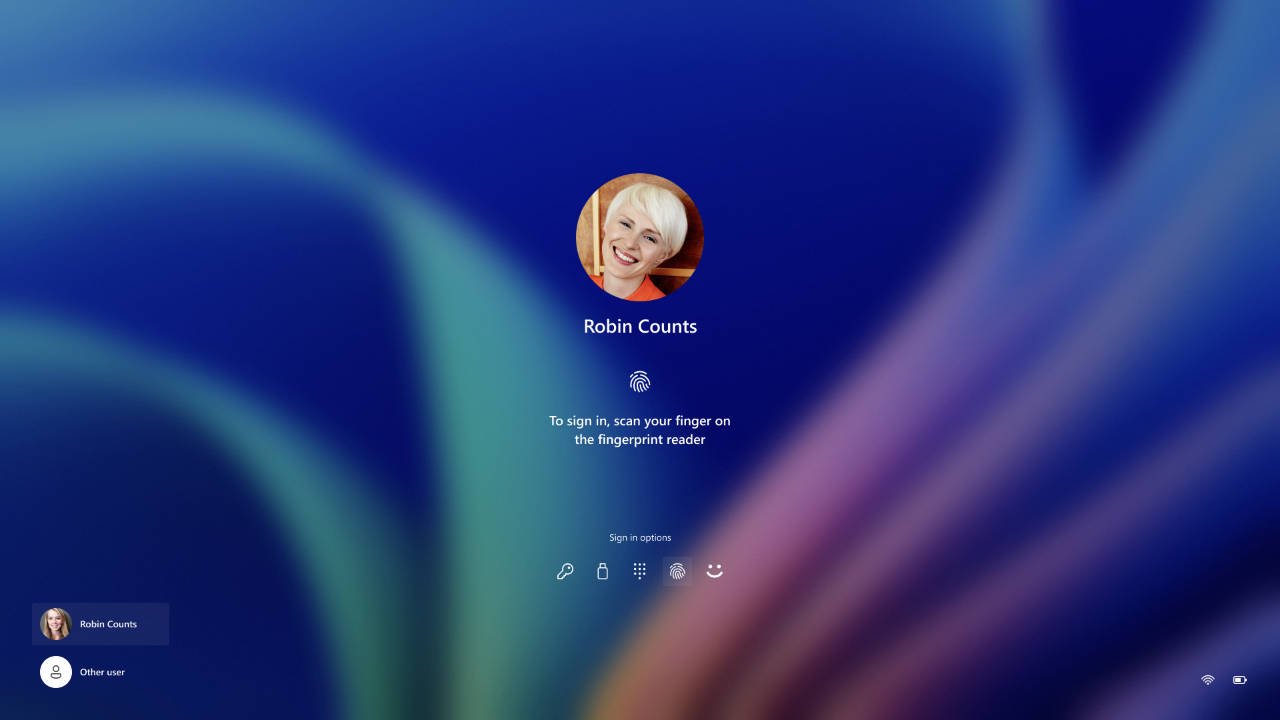 Enklare att logga in med omdesignat Windows Hello