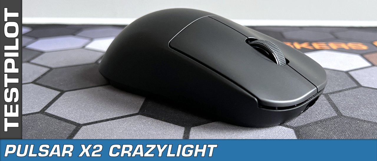 Testpilot: Pulsar X2 CrazyLight – spelmus under 40 g